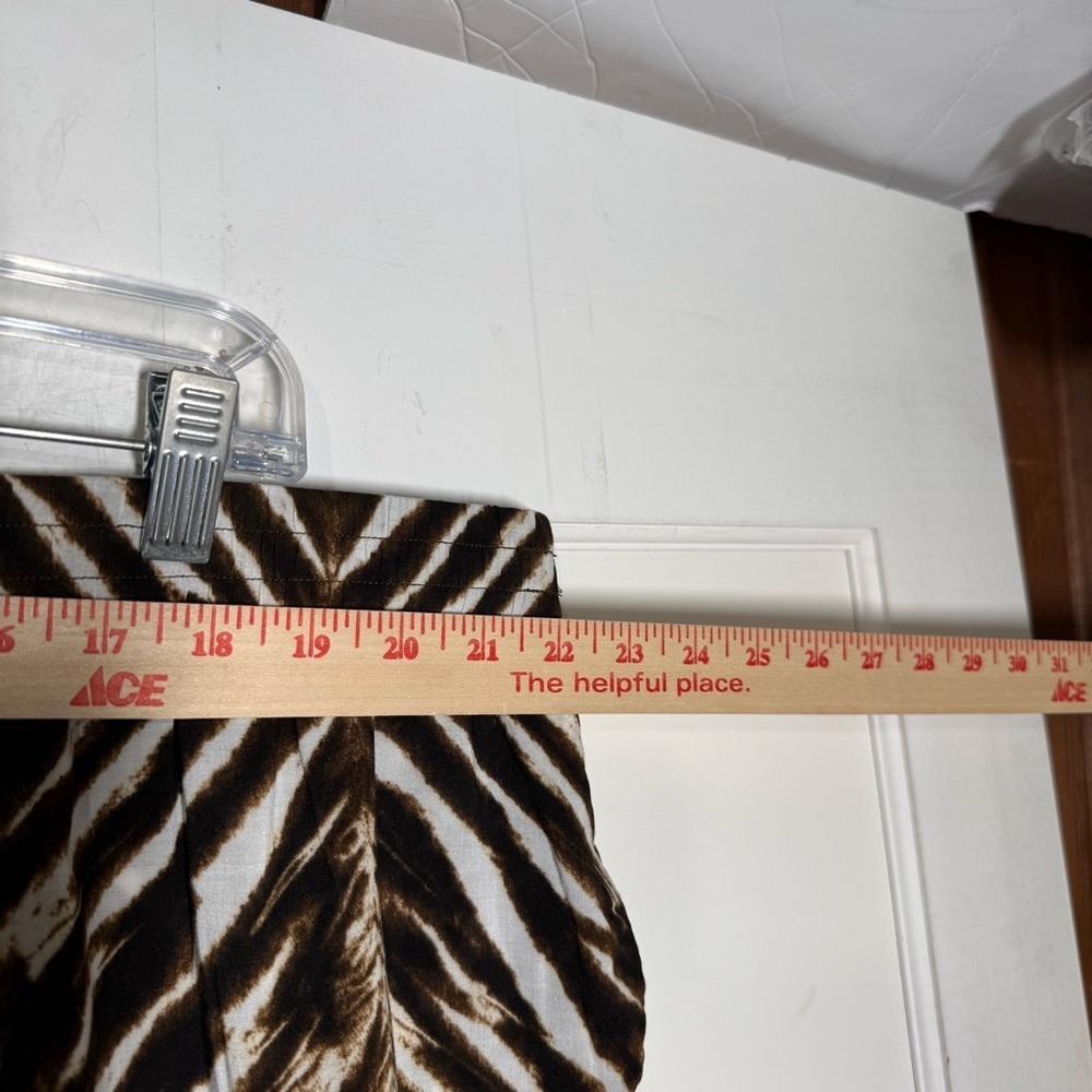 Calvin Klein Zebra Print Pants Pleated Size 3X NWT Animal
Print Multicolor - Picture 3 of 7